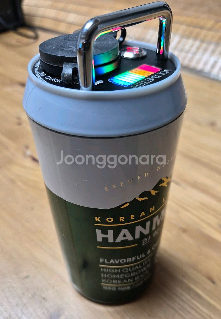 캠핑 갬성 맥주캔 파워뱅크 맥뱅(12.6V 12.6A)--2