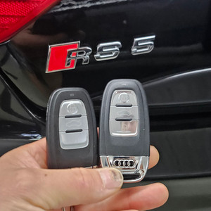 아우디 RS5 2013년식 보유 키 분실 스마트키 복사