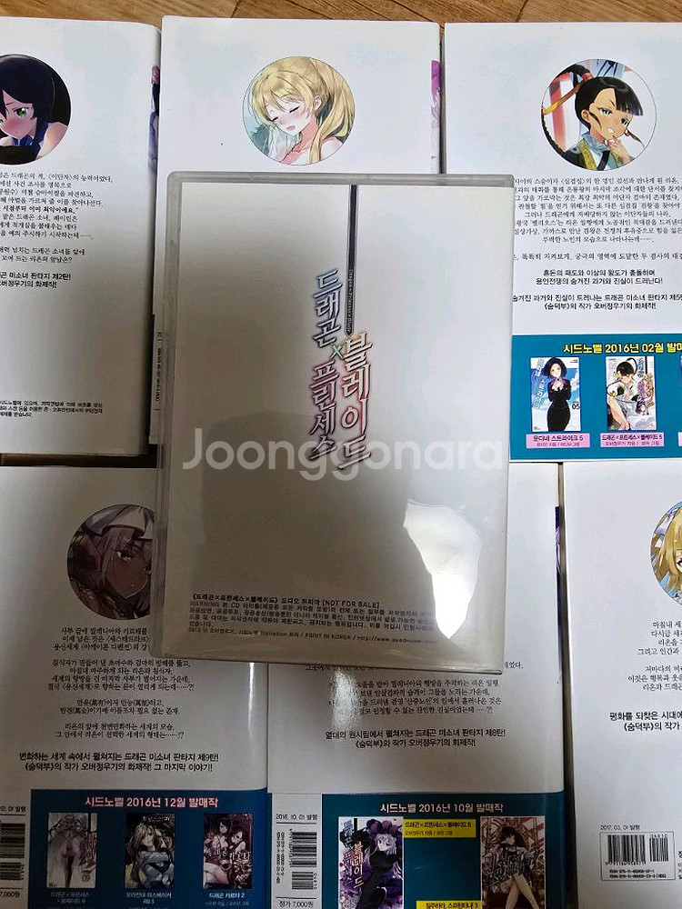라노벨 드래곤X프린세스X블레이드 1~10권 + CD--3