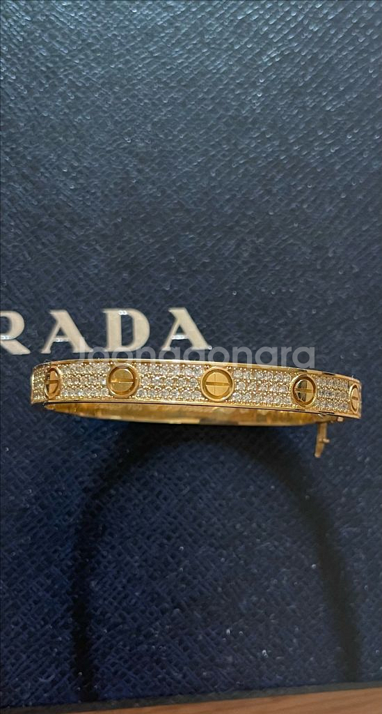 18k 제작 풀다이아 팔찌 16호--0