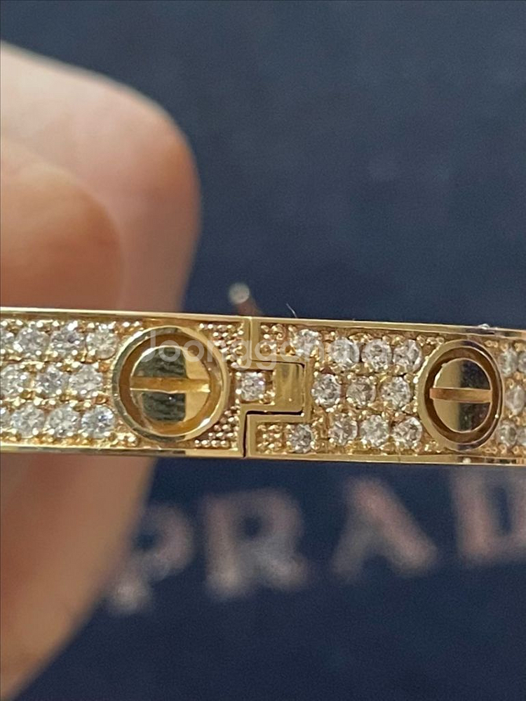 18k 제작 풀다이아 팔찌 16호--2