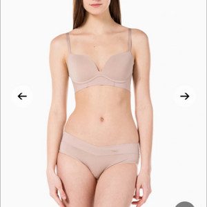 캘빈클라인 인비져블 브라+힙스터 세트