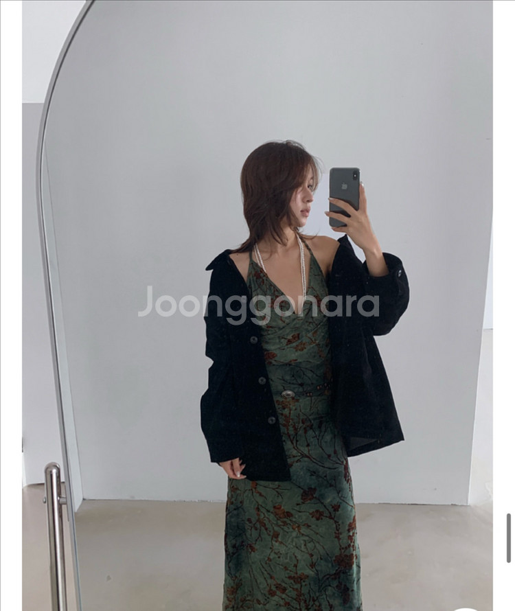 모렌트 오버핏 스웨이드자켓 세무코트 하프코트--7