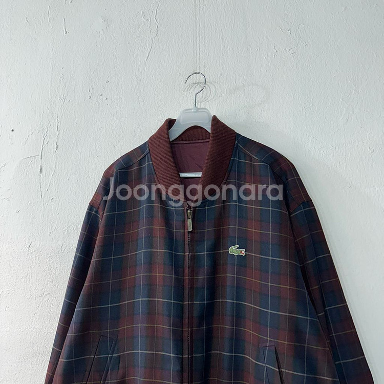 라코스테 양면 블루종 자켓 105--1