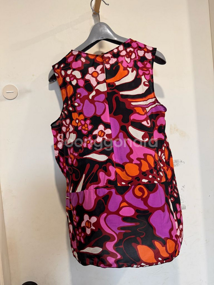 마르니 실크 블라우스--1