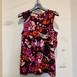 마르니 실크 블라우스