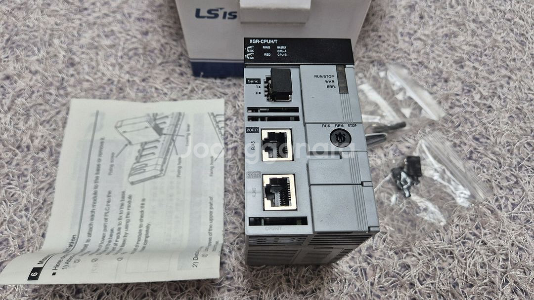 LS PLC 모듈 XGR-CPUH/T-G3 새제품--0