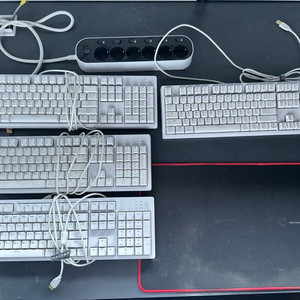 앱코 K995P V3 무접점키보드 화이트