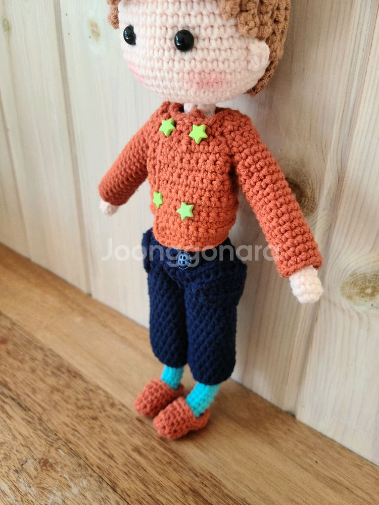 네덜란드 소년, 소녀 뜨개 인형 (계좌거래)--6