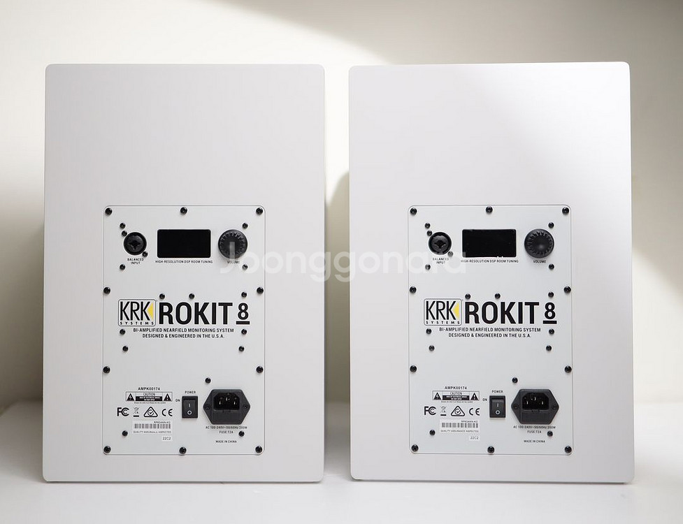 KRK ROKIT8 G4 8인티 액티브 모니터 스피커--1