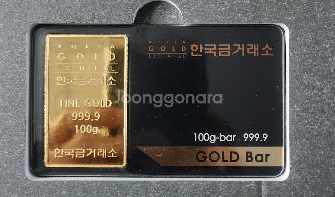 한국금거래소 골드바 100g--0