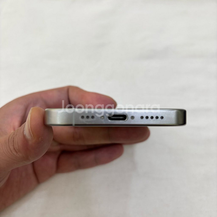 아이폰 15프로 128 화이트 2206--6