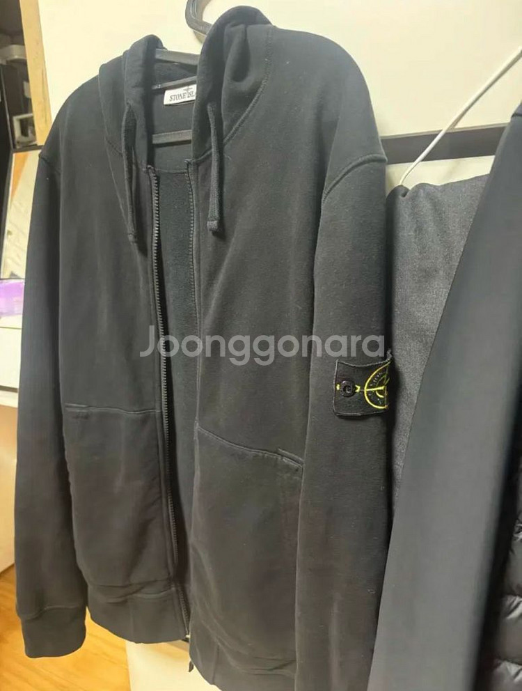 스톤아일랜드 후드집업[M]--0