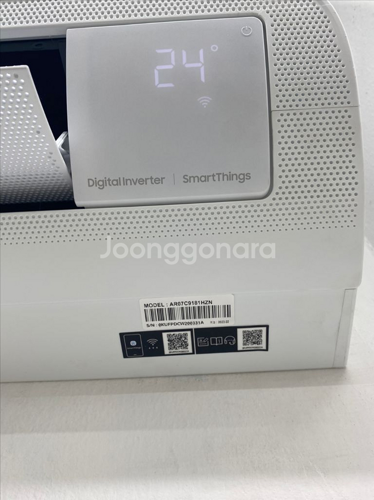 삼성 무풍 에어컨 AR07C9191HZN--2