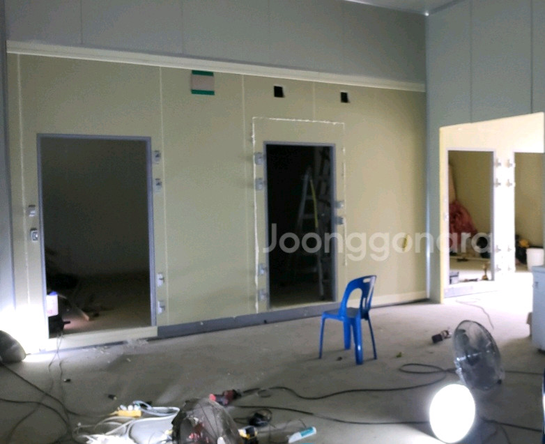 저온창고 저장고 냉동냉장고 우레탄판넬 이전설치 이미지