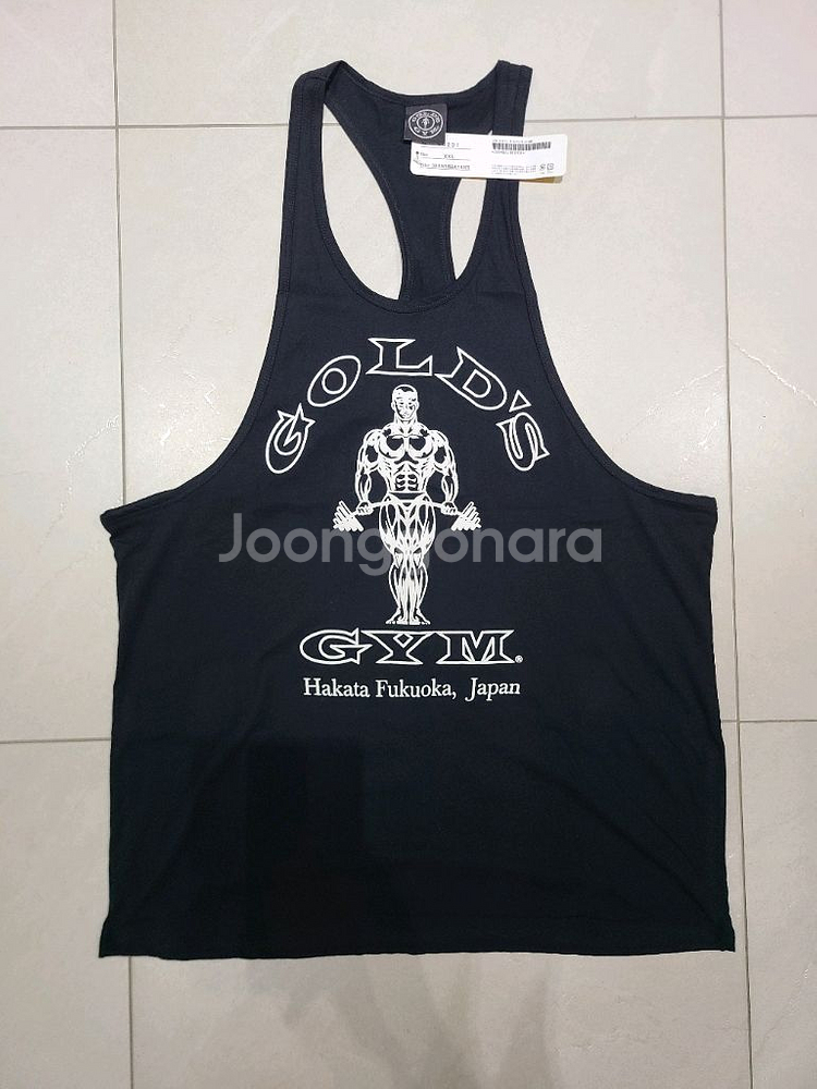 후쿠오카 골드짐 나시(XXL) 새상품--0