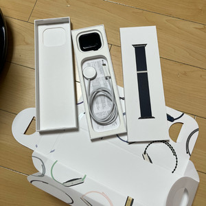 애플워치9 45mm 미드나잇 AppleCare+ 애케플