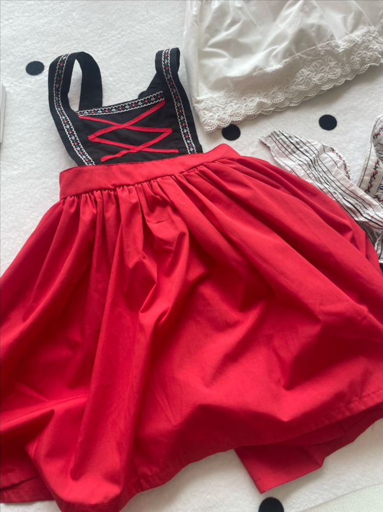 할로윈 코스튬 하이디 원피스 이미지