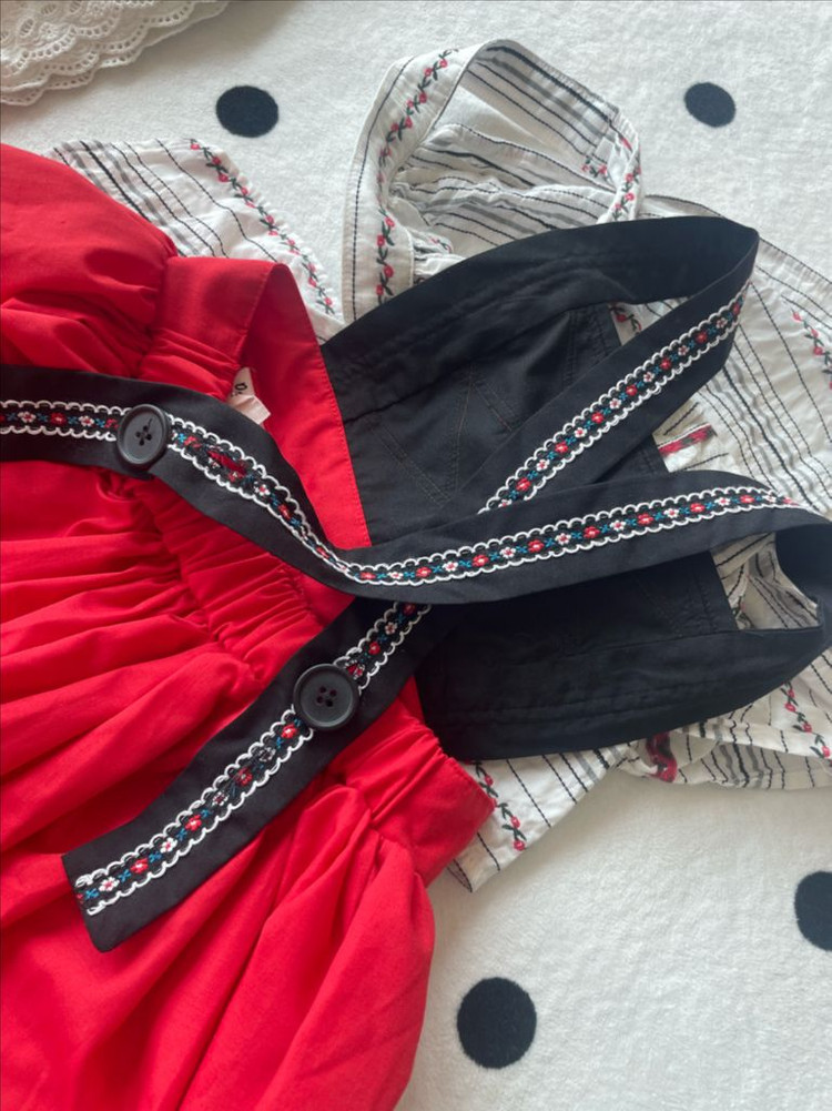 할로윈 코스튬 하이디 원피스 이미지