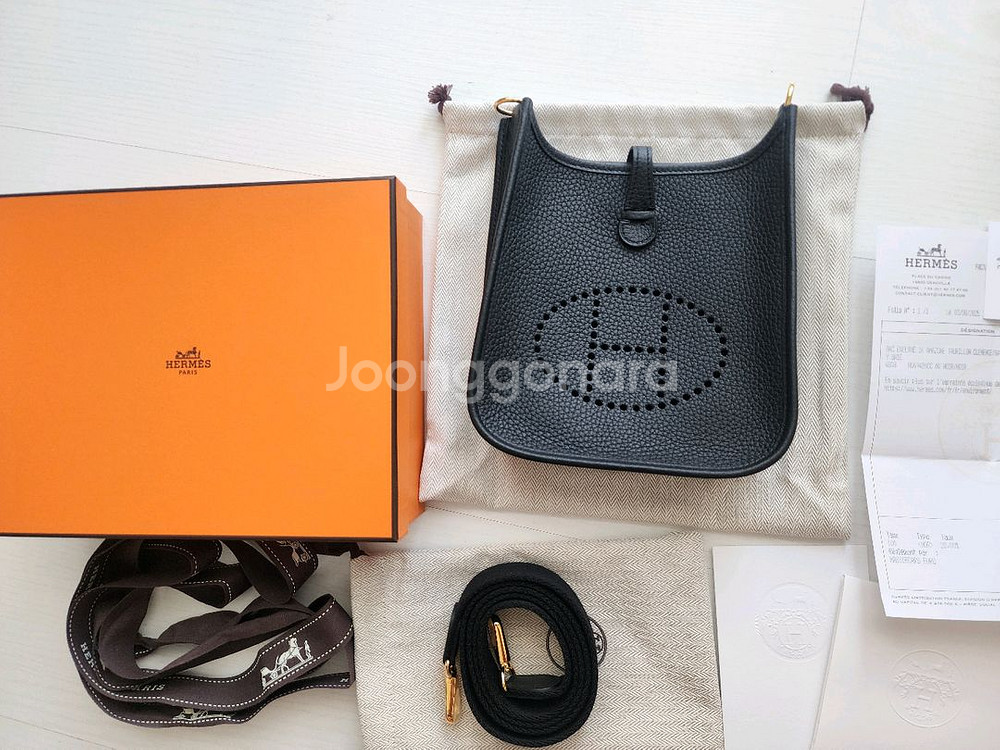 에르메스 에블린 블금 TPM 새상품--0