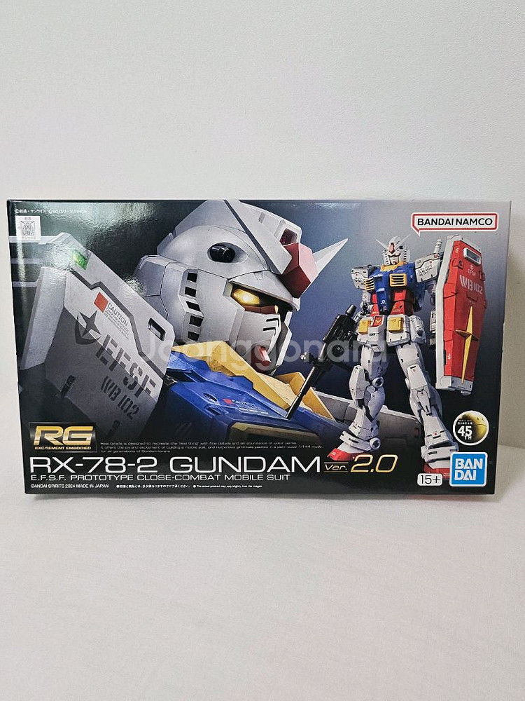 새상품/선물가능 [RG RX-78-2 건담 Ver.2.--0