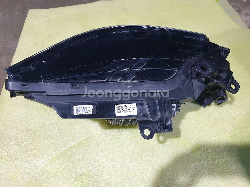 더올뉴G80 헤드라이트 운전석 92101T1100 수리--7