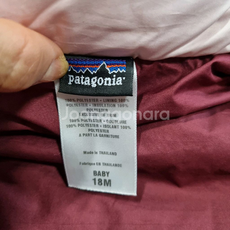 파타고니아 유아동 패딩조끼 18M ,092903--5
