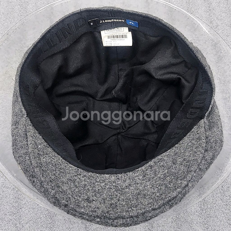 J.LINDEBERG 정품 울80% 헌팅캡 M(58)--7