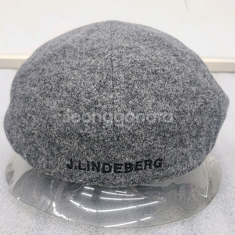 J.LINDEBERG 정품 울80% 헌팅캡 M(58)--5