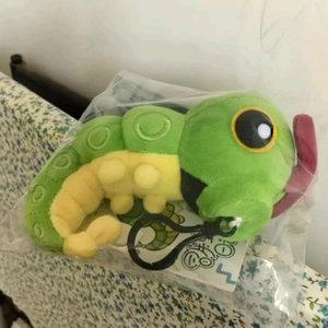 중귝 포켓몬센터 정품 움직이는 캐터피인형