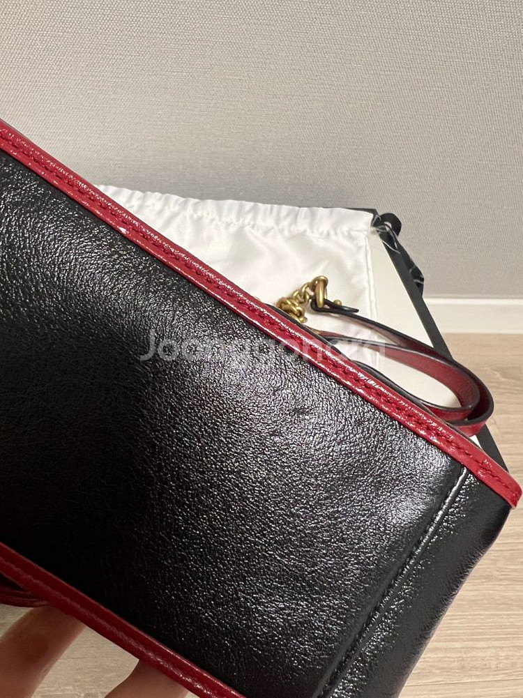 구찌 마몬트 탑핸들백 스몰 블랙 시즌--8