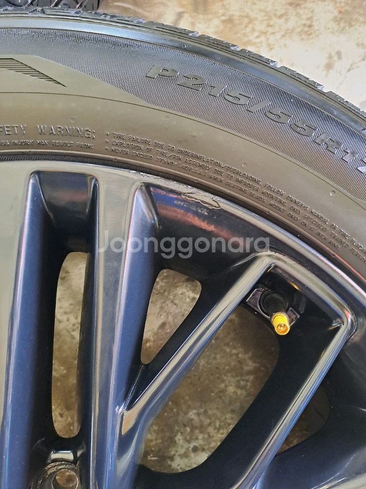 쏘나타용 17인치휠타이어--6