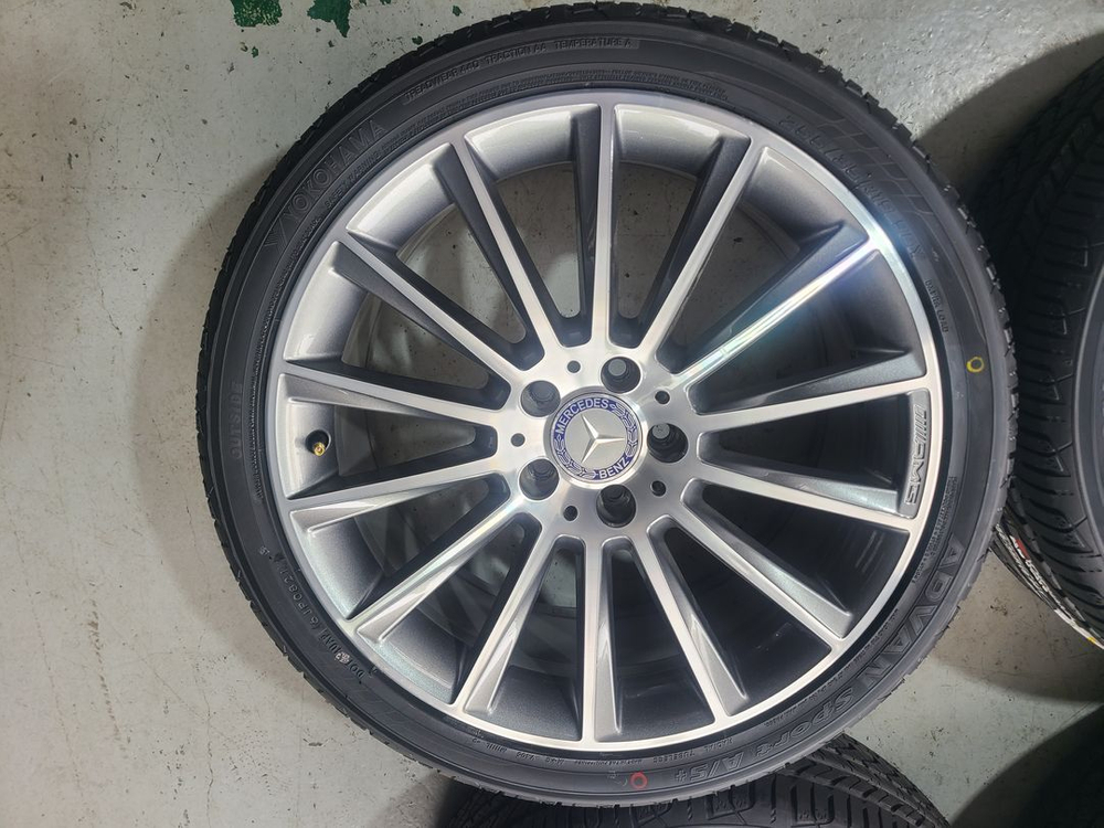 벤츠 C클래스 AMG 마차 19인치 휠타이어 판매 이미지