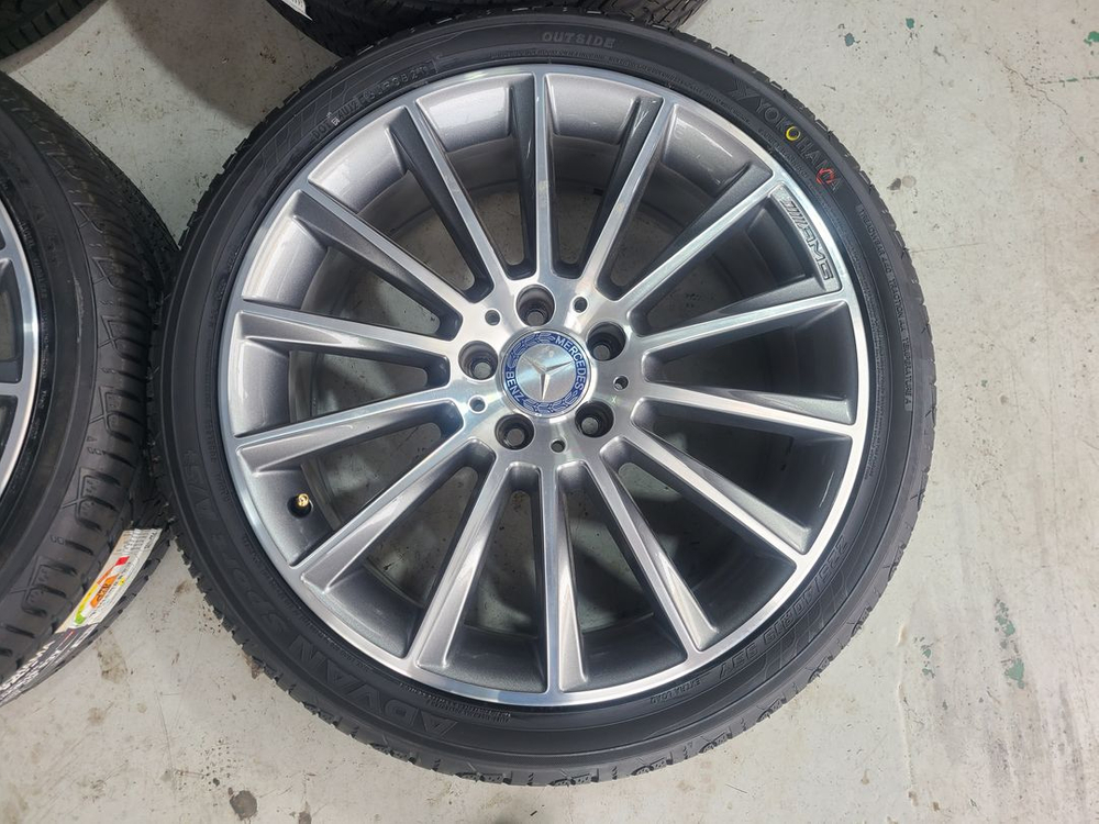 벤츠 C클래스 AMG 마차 19인치 휠타이어 판매 이미지