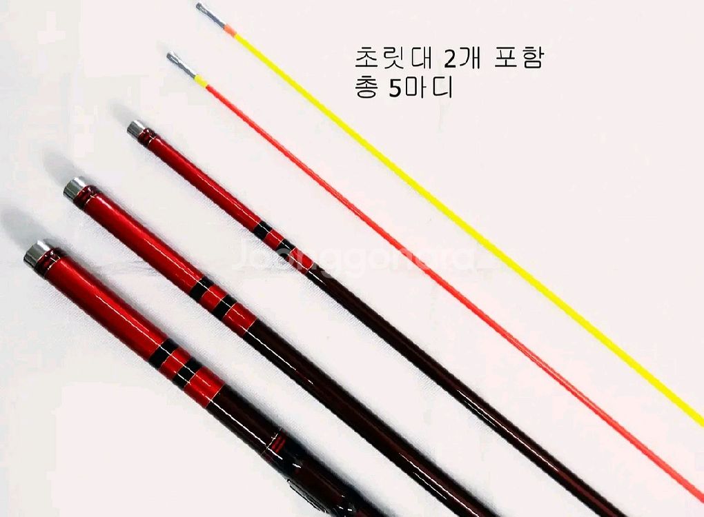 해우 심해갈치선상낚시대 인터라인 540 초릿대2개+가방--1