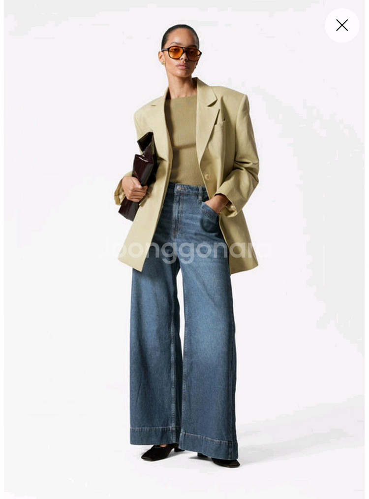 앤아더스토리즈 벨티드 블레이저--4