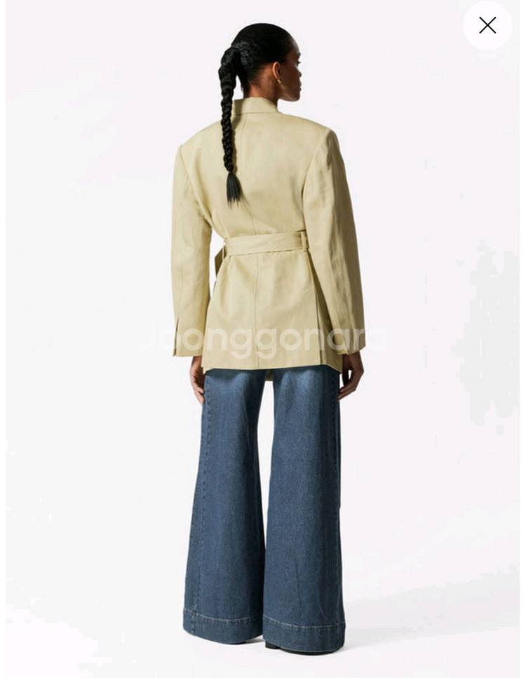 앤아더스토리즈 벨티드 블레이저--5