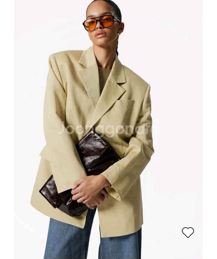 앤아더스토리즈 벨티드 블레이저--3