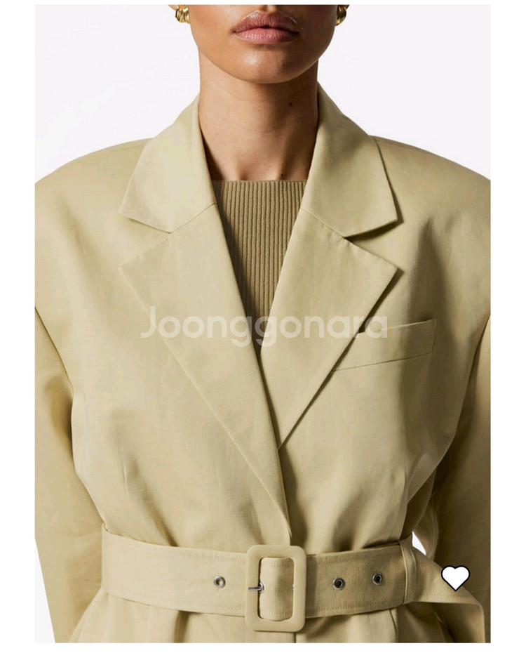 앤아더스토리즈 벨티드 블레이저--6