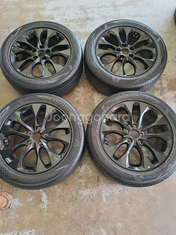 k5 쏘나타용 17인치휠타이어--0