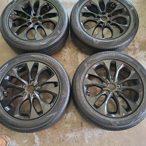 k5 쏘나타용 17인치휠타이어