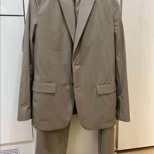 23ss 띠어리 베이지 나일론 정장셋업 (새상품급)