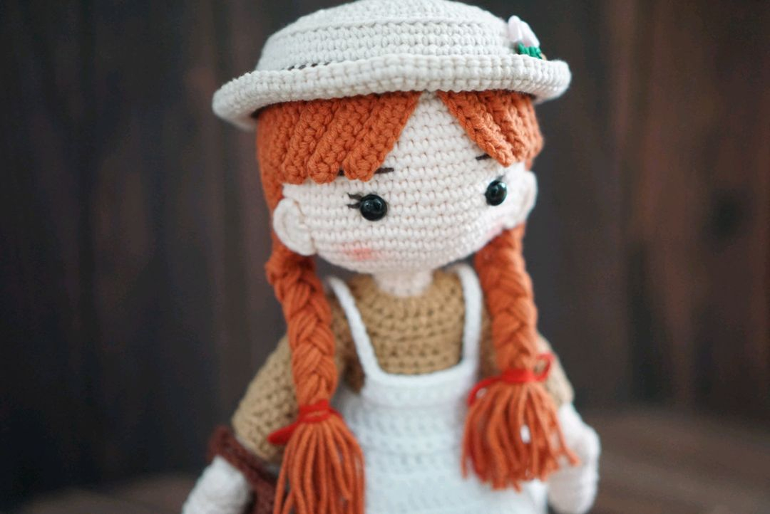 빨간머리앤, 다이애나, 길버트 뜨개 인형 (계좌거래)--1