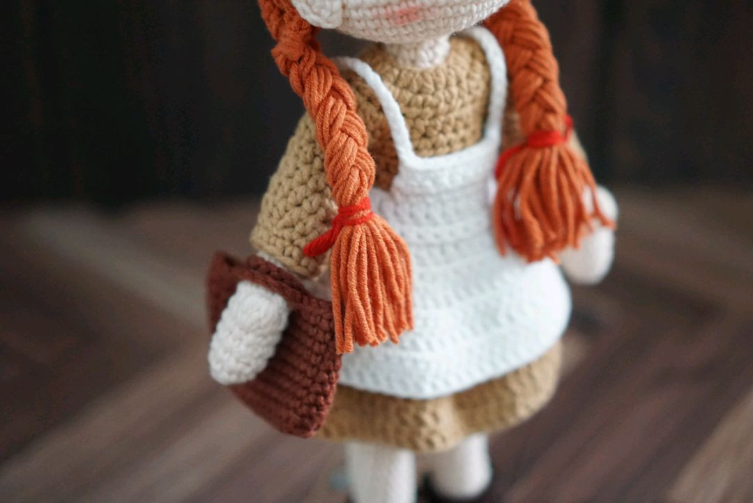 빨간머리앤, 다이애나, 길버트 뜨개 인형 (계좌거래)--2