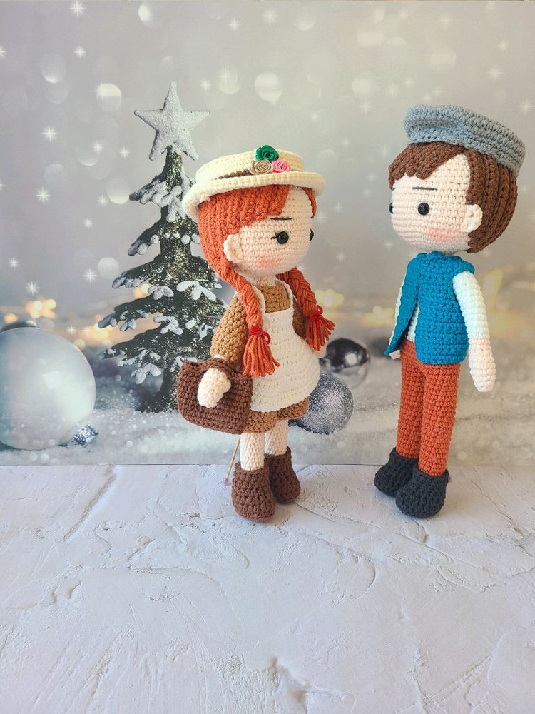 빨간머리앤, 다이애나, 길버트 뜨개 인형 (계좌거래)--7