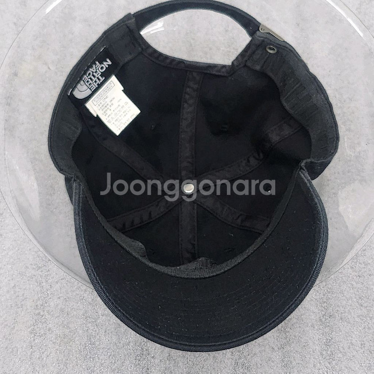 노스페이스 정품 블랙 볼캡 58cm--6