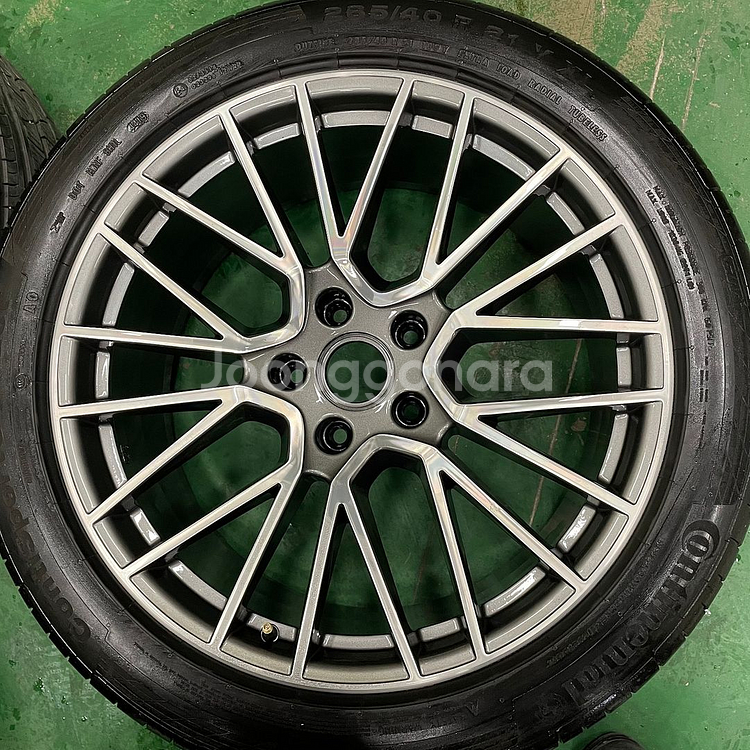 포르쉐 카이엔 21인치 휠타이어 터보 RS 스파이더--2