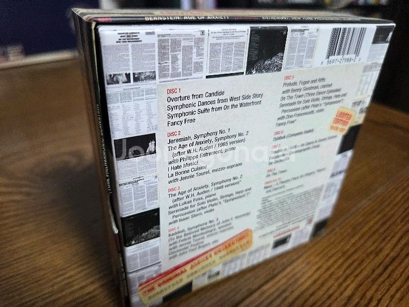 번스타인 오리지날 자켓 10CD 박스--1