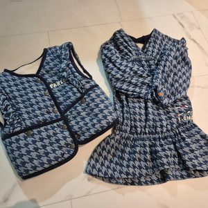 리미떼두두 원피스 양면조끼 일괄 XS
