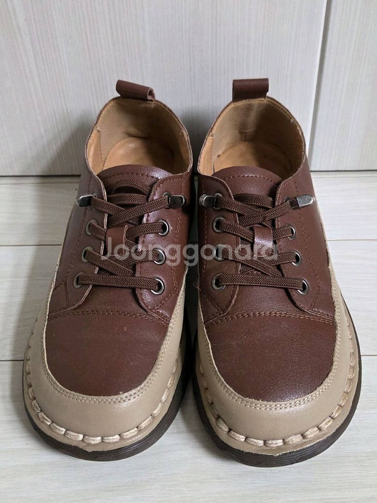 행텐 여성 소가죽 컴포트 스니커즈 230mm--1